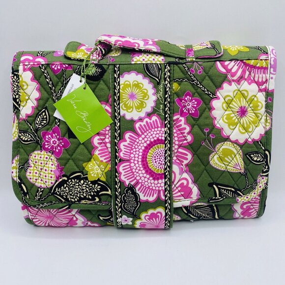 Vera Bradley Changing Pad Olivia Pink Floral Green New
